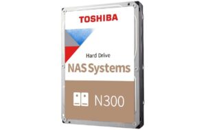 Toshiba N300 10TB SATA 6GB/s, 24x7, 7200rpm, 256MB Cache, CMR