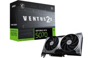 MSI RTX5070 VENTUS 2X OC 12GB GeForce RTX5070, 3x DP, 1x HDMI