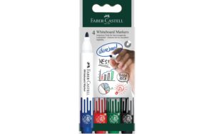 Faber-Castell Marker Whiteboard W20 Set 4er Etui, Strichbreite: 2 mm kaufen Schweiz | Mediatech.ch