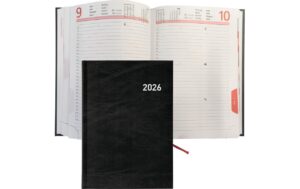 Biella Geschäftsagenda 2026 Registra 14.5 x 20.5 cm, 420 Seiten, 1 Tag pro Seite