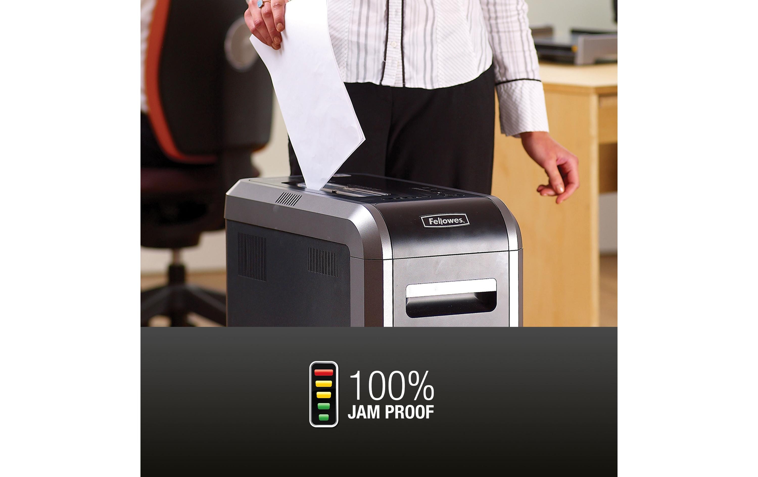 186369_2 - Mediatech Fellowes Aktenvernichter 125Ci bis 18 Blatt, 53 Liter, Partikelschnitt