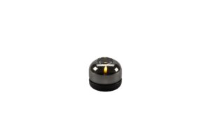 Konstsmide LED Kerze graues Glas schwarz 1 ww LED, 6h Timer, exkl. Batterie AA, IP20 kaufen Schweiz | Mediatech.ch