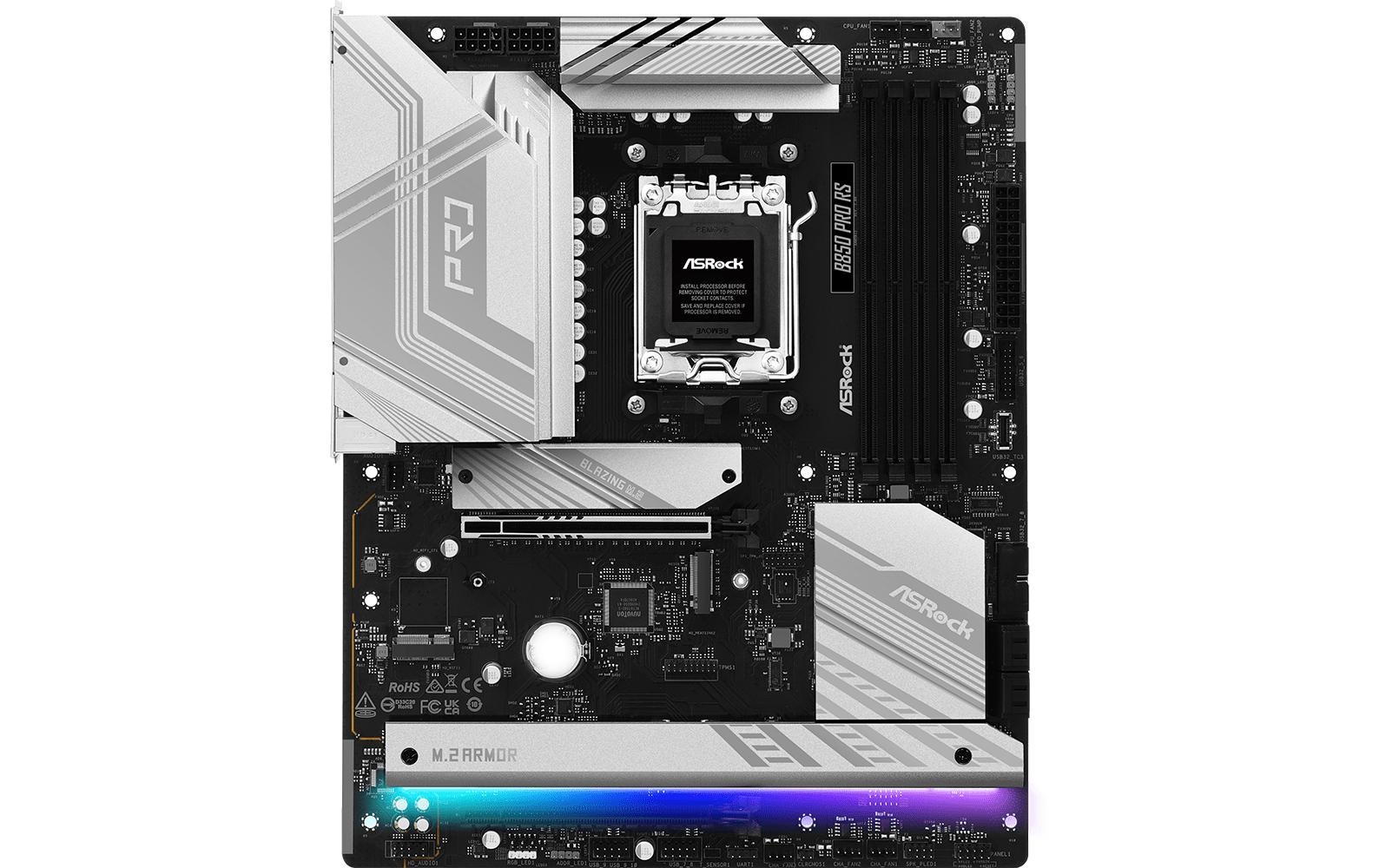 1864478_1 - Mediatech ASRock B850 PRO RS, ATX, AM5 AMD B850, AM5, 4x DDR5, PCIe 5.0