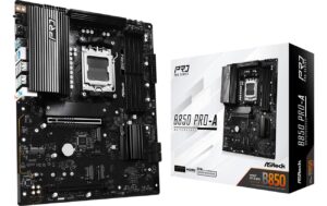 ASRock B850 PRO-A, ATX, AM5 AMD B850, AM5, 4x DDR5, PCIe 5.0 kaufen Schweiz | Mediatech.ch