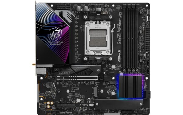 1864481_1 - Mediatech ASRock B850M RIPTIDE WIFI, mATX, AM5 AMD B850, AM5, 4x DDR5, PCIe 5.0