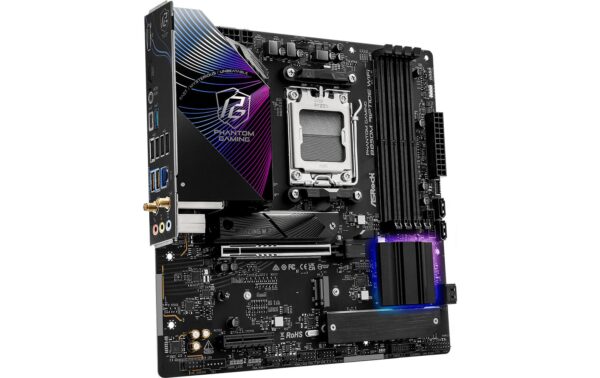 1864481_2 - Mediatech ASRock B850M RIPTIDE WIFI, mATX, AM5 AMD B850, AM5, 4x DDR5, PCIe 5.0