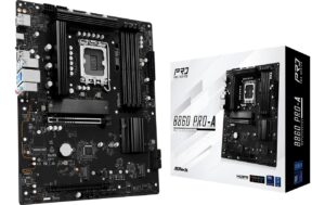 ASRock B860 PRO-A, ATX, LGA1851 Intel B860, LGA1851, 4x DDR5, PCIe 5.0