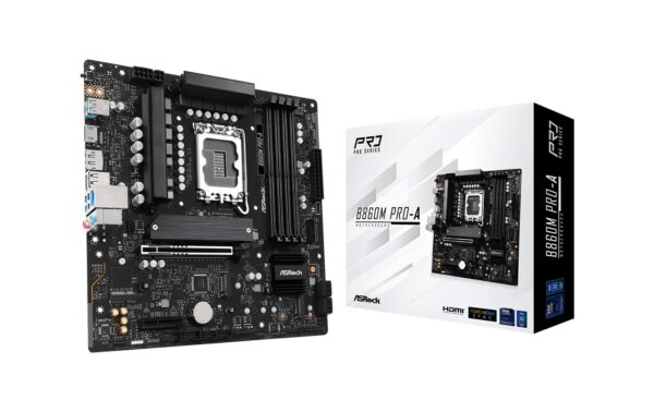 1864509 - Mediatech ASRock B860M PRO-A, mATX, LGA1851 Intel B860, LGA1851, 4x DDR5, PCIe 5.0 kaufen Schweiz | Mediatech.ch