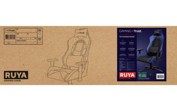 Trust GXT 714B Ruya Chair blau