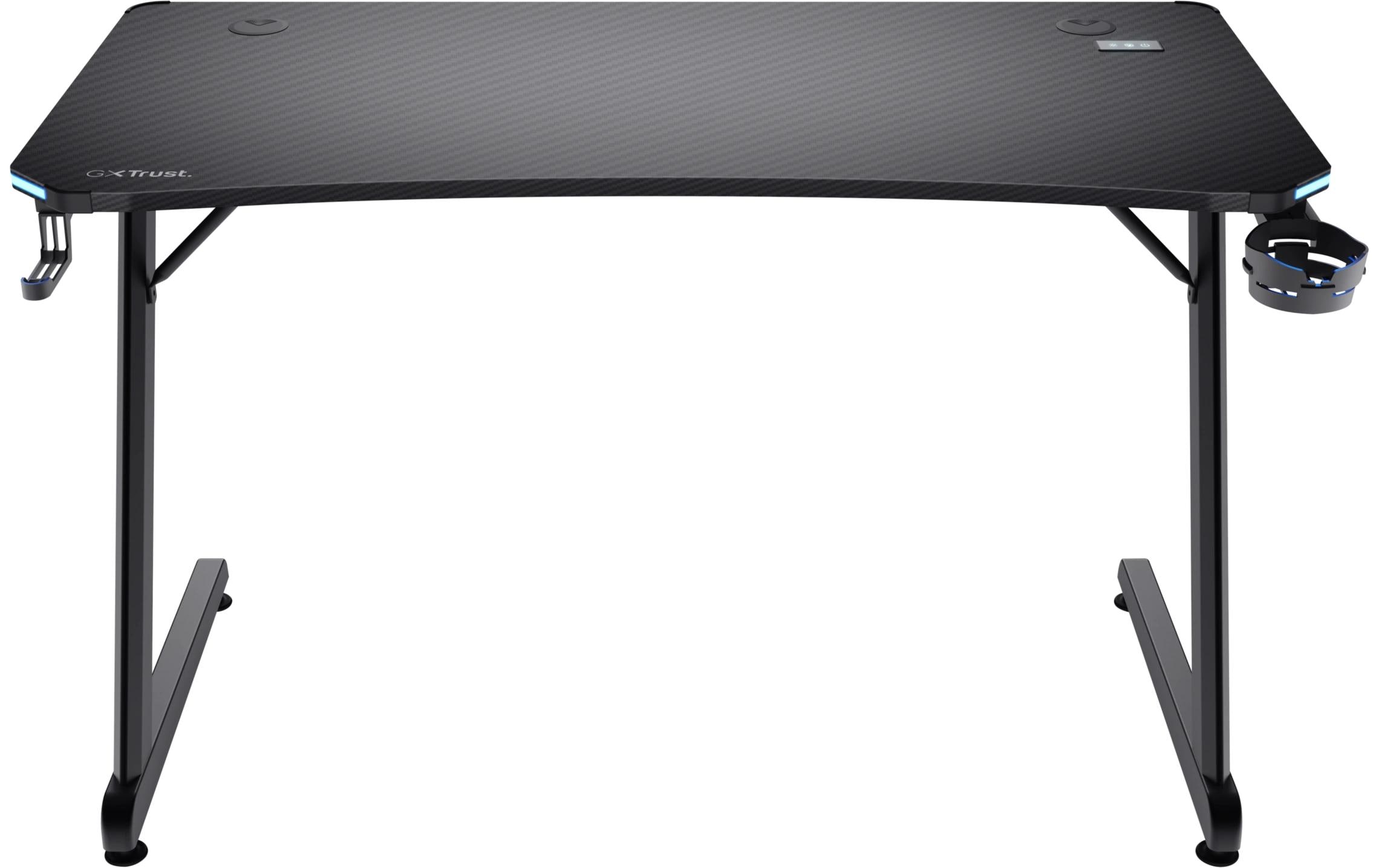 1864621_1 - Mediatech Trust GXT709 Luminus RGB Gaming Tisch schwarz