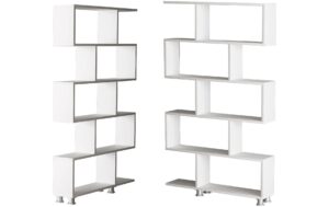 Woody Fashion Bücherregal Nilüfer MDF melaminbeschichtet