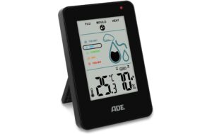 ADE digitales Thermo-/Hygrometer schwarz kaufen Schweiz | Mediatech.ch