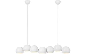 Markslöjd CUPOLO Hängeleuchte 7L Weiss E14 max. 40W (7x), 150cm Textilkabel kaufen Schweiz | Mediatech.ch