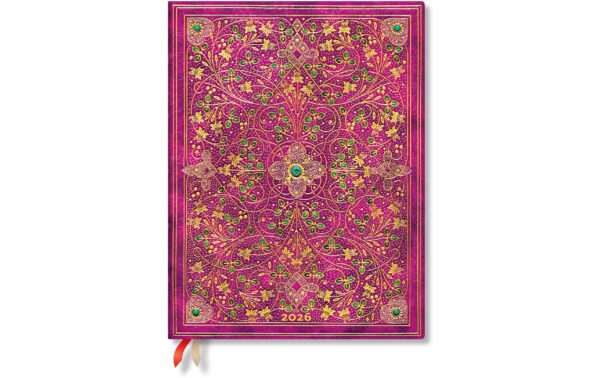Paperblanks Tagesagenda Thronjubiläum Ultra, HOR, 1W/2S, 18x23cm 2026