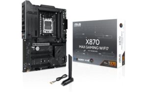 ASUS X870 Max Gaming WiFi7, ATX, AM5 AMD X870, 4x DDR5, PCIe 5.0 kaufen Schweiz | Mediatech.ch