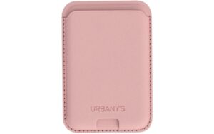 Urbanys CARD HOLDER ROSE Magsafe, Vegan Leather