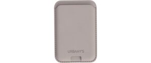 Urbanys CARD HOLDER TAUPE Magsafe, Vegan Leather