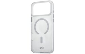 onit Back Cover Mill.Std. iPhone 17 pro Max transp.weiss / Magsafe / Mill.Std.3m / GRS