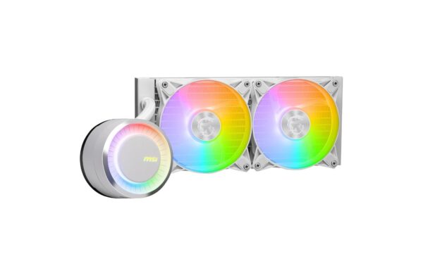 MSI MAG CORELIQUID E240 WHITE Liquid CPU Cooler, 2x120mm ARGB kaufen Schweiz | Mediatech.ch
