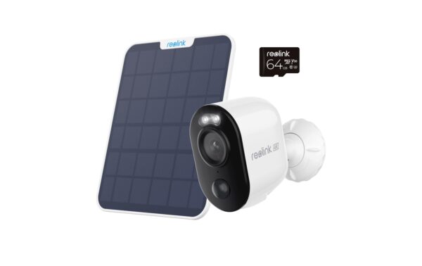 Reolink Argus B350 4K Kamera+Solar+64 GB IP65 WLAN Überwachungskamera weiss kaufen Schweiz | Mediatech.ch