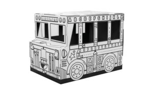 Fellowes Ausmal-Spielbus Outer 838x787x1143mm