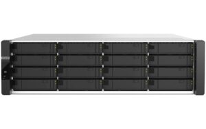 QNAP NAS ES1686dc-R2-2142IT-128G, 16-bay 3U Rack, redundante PSU, Xeon 8-C,128GB RAM
