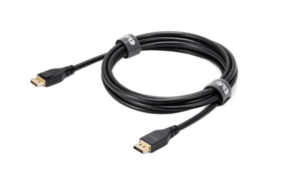 Club 3D, DisplayPort 2.1 DP54 VESA Kabel zertifiziertes Kabel 8K120Hz 3m