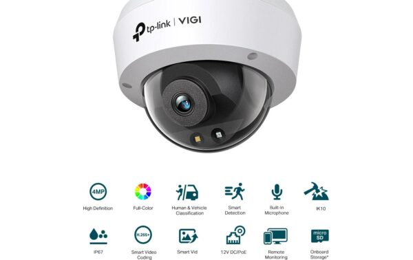 TP-Link VIGI C240 (2.8mm) 2.8mm Fixed Lens