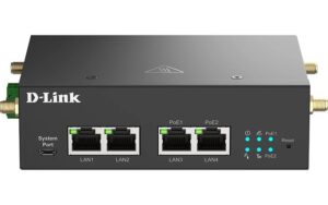 1871154 - Mediatech D-Link DWM-314-GP: Multi-Connect PoE Modem 2x Giga LAN 2x SimSlot Wall or DIN-rail kaufen Schweiz | Mediatech.ch