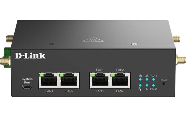 1871154 - Mediatech D-Link DWM-314-GP: Multi-Connect PoE Modem 2x Giga LAN 2x SimSlot Wall or DIN-rail kaufen Schweiz | Mediatech.ch