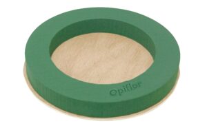 Optiflor Steckschaumteller Urnella 36cm Durchmesser, für Nassblumen