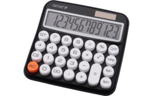 Genie Tischrechner 612BK schwarz 12-stelliger Display kaufen Schweiz | Mediatech.ch