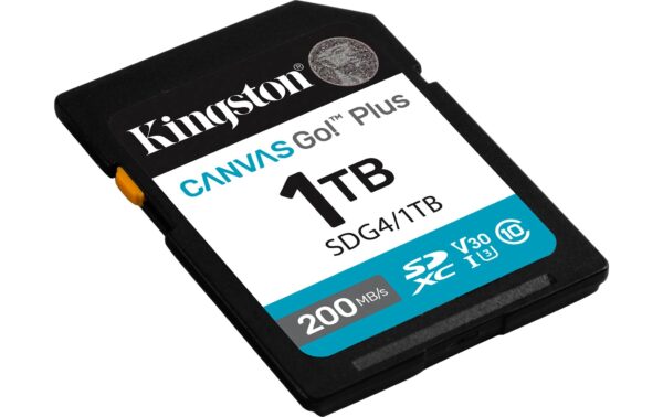 1873877_1 - Mediatech Canvas Go! Plus SDXC Card 1TB UHS-I U3, les. 200MB/s, schr. 160MB/s