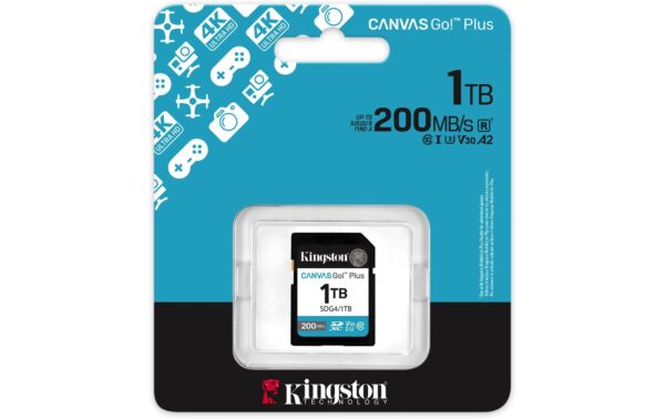 1873877_2 - Mediatech Canvas Go! Plus SDXC Card 1TB UHS-I U3, les. 200MB/s, schr. 160MB/s