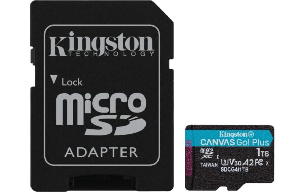 Canvas Go! Plus microSDXC Card 1TB UHS-I U3,les. 200MB/s,schr. 160MB/s