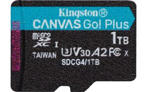 Canvas Go! Plus microSDXC Card 1TB UHS-I U3,les. 200MB/s,schr. 160MB/s,no Apt.
