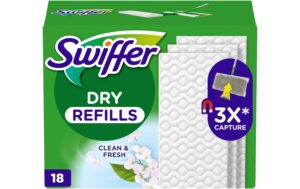 Swiffer Trocken Wischtücher mit Duft Nachfüllpackung 18er