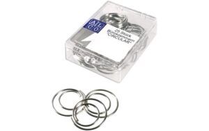 Alco Büroklammer Spirale, 25mm verzinkt 1 Pack à 25