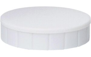 MAUL Magnete solid, 10 Stk Ø 32 mm, weiss