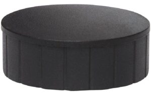 MAUL Magnete solid, 10 Stk Ø 38 mm, schwarz