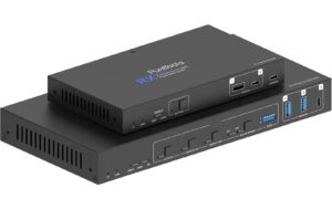 PureTools PT-PSW-21KVM-40G Sw. 2x1, HDMI/USB-C,HDBT,HDMI, Set,5K