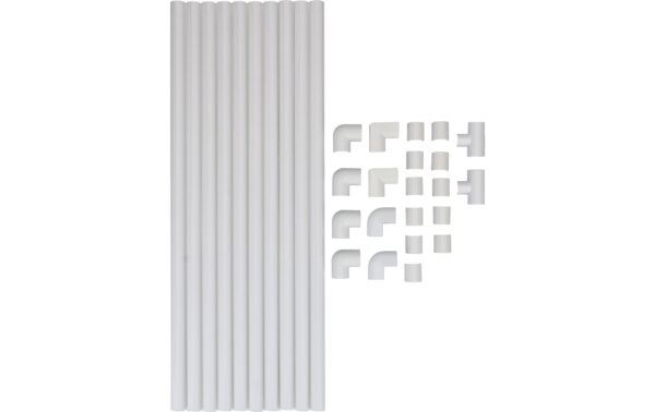 1875885 - Mediatech Max Hauri Cablefix Set 10mm 10x 40cm + 21 weiss kaufen | Mediatech.ch