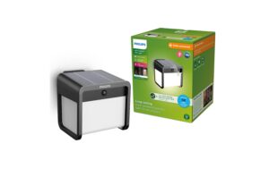 Philips Outdoor Wandleuchte Solar Ezra 3000K,1.8W,IP44