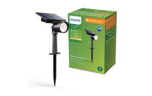 Philips Wand Sockelspiess Solar Ashlyn 2700K, 1.4W, 150lm, IP44