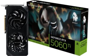 Gainward RTX5060 Ti Ghost OC 8GB GDDR7 GeForce RTX5060 Ti, 3x DP, 1x HDMI