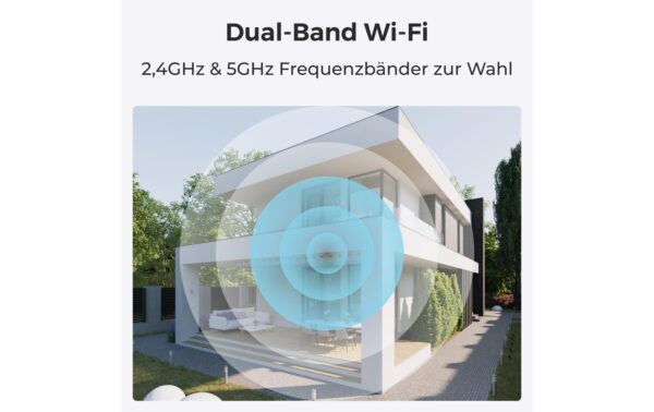 Reolink Trackmix W760 4K PTZ Wifi Kamera Wetterfeste 4K WLAN Dual-Kamera + 64GB SD