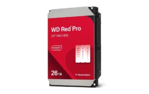 1877871 - Mediatech Western Digital WD Red Pro 3.5 26TB SATA 6GB/s, 24x7, 7200rpm, 512MB Cache, CMR kaufen | Mediatech.ch
