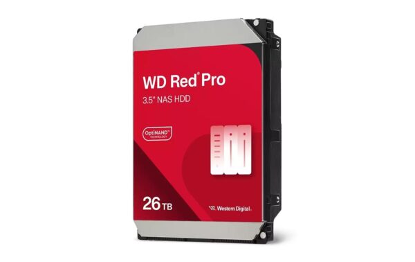 1877871 - Mediatech Western Digital WD Red Pro 3.5 26TB SATA 6GB/s, 24x7, 7200rpm, 512MB Cache, CMR kaufen | Mediatech.ch