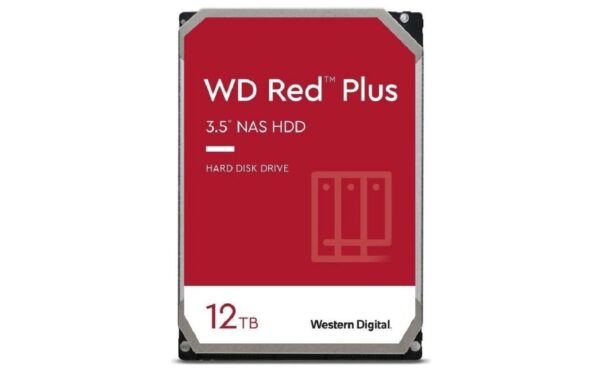 Western Digital WD Red Plus 3.5 12TB SATA 6GB/s, 24x7, 7200rpm, 512MB Cache, CMR kaufen | Mediatech.ch