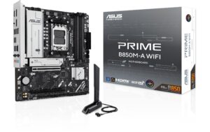ASUS PRIME B850M-A WIFI, mATX AM5, AMD B850, 4x DDR5, PCIe 5.0, WIFI6E kaufen Schweiz | Mediatech.ch